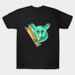 cyan cute baby bush T-Shirt